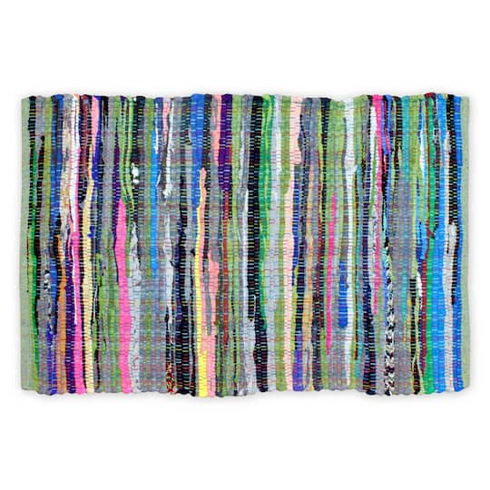 DII® Multicolor Rag Rug, 4ft. x 6ft.